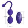 Pretty Love Willie Violet Remote Control Vibrating Balls