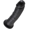 King Cock 8 Dildo Black 20.3 CM