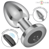 Intense Anal Plug Metal 10 Vibrations L with Remote