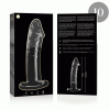 Nebula Series Model 19 Clear Glass Dildo 18.5cm