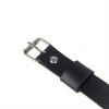 Subblime Leather Chain Leg Harness Black