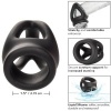CalExotics Alpha Dual Cage Ring Black