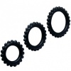 Baile Titan Cockring Set 3-Pack Black