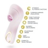 Afbeelding van Blush - Delice Fleur Luchtpulserende Vibrator - Barely Purple