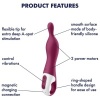 Satisfyer Amazing 1 Aspot Vibrator Berry