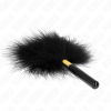 Kink Black Gold Metal Tickle Feathers 18 Cm