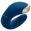 Satisfyer Double Love Luxury Couples Vibrator Blue