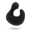 Black&Silver Ducky Mania Rechargeable Finger Vibrator