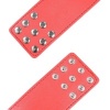 Ohmama Fetish Red Handcuffs Snap Closure