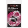 Calexotics Steel Beaded Ring Set L XL