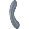 Satisfyer Curvy Trinity 1 Air Pulse Vibrator Grey