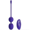 Pretty Love Willie Violet Remote Control Vibrating Balls