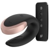 Satisfyer Double Love Luxury Couples Vibrator Black