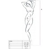 Passion Woman Bs016 White Bodystocking One Size