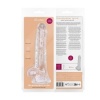 Afbeelding van Jelly Dildo met ballen - 17 cm