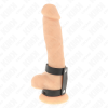 Kink Adjustable Double Leather Penis Ring