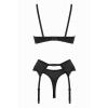 Afbeelding van Christine - 3-delig Open BH Kanten Slip Set Gush