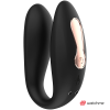 Anne's Desire Dual Pleasure Remote Control WatchMe Black Gold