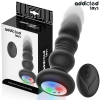 Addicted Toys Thrusting Vibrating Anal Plug LED