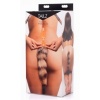 Afbeelding van TAILZ - Fox Tail Anaalplug van Glas - Oranje met Faux Fur Staart