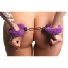 Afbeelding van XR Brands - Cuffed In Fur Handboeien - Paars