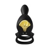 Zalo Bayek Vibrating Couples Ring Black