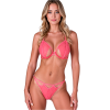 PASSION Lace Bra and Thong Set Red S