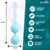 Moressa Osian Two Turquoise Kegel Balls