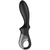 Satisfyer Heat Climax Anal Vibrator, App, Black