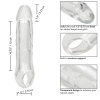 Calexotics Performance Maxx Clear Extension 6.5 Inch