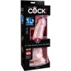 King Cock Triple Density Dildo 18.4 CM