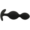 Black&silver - Orson Plug Silicone 2 Anal Waves 9 CM