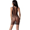 Passion BS097 Bodystocking Black One Size
