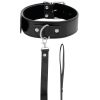 Posture Necklace With Leather Chain