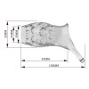 PRETTY LOVE - Geraldine Thickening Textured Transparent Sleeve