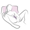 Rocks-Off Glo-Girl Wand Mini Purple