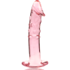 Nebula Series Model 19 Pink Glass Dildo 18.5cm