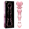 Nebula Series Model 21 Pink Glass Dildo 20.5cm
