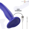 Intense Shorty Vibrator Blue Suction Cup Remote