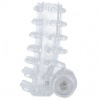 Casual Love Vibrating Sleeve Transparent