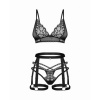 Afbeelding van Obsessive - Blomentis Driedelige Set - Zwart