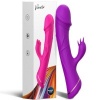 Armony Dildo Rabbit Silicone Purple
