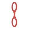 Afbeelding van EasyToys - Flexibele siliconen handboeien - Rood