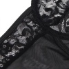 Subblime Teddy with Garter and Lace Detail Black L/XL
