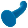 CalExotics Wave Rider Ripple Anal Plug Blue