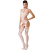 Passion Fishnet Bodysuit BS053 White