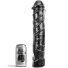 All Black Giant Soft Fisting Dildo 32 CM