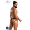 Passion 034 Open Slip Luke Black L/XL