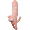 Baile Brave Man Penis Cover Dual Stimulation Flesh