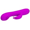 Pretty Love Rachel Rechargeable Vibrator Suction Purple